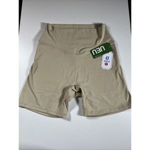 UEU Sz S High Waisted Sports Shorts for‎ Women with Tummy Control Workout Gym
